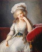 eisabeth Vige-Lebrun Portrait of Louise Marie Adelaide de Bourbon USA oil painting artist